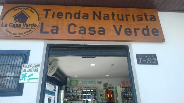 TIENDA NATURISTA LA CASA VERDE GUADUAS CUNDINAMARCA