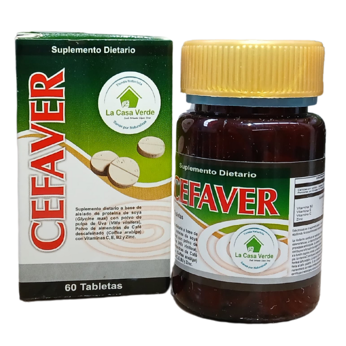 CEFAVER x 60 Tabletas